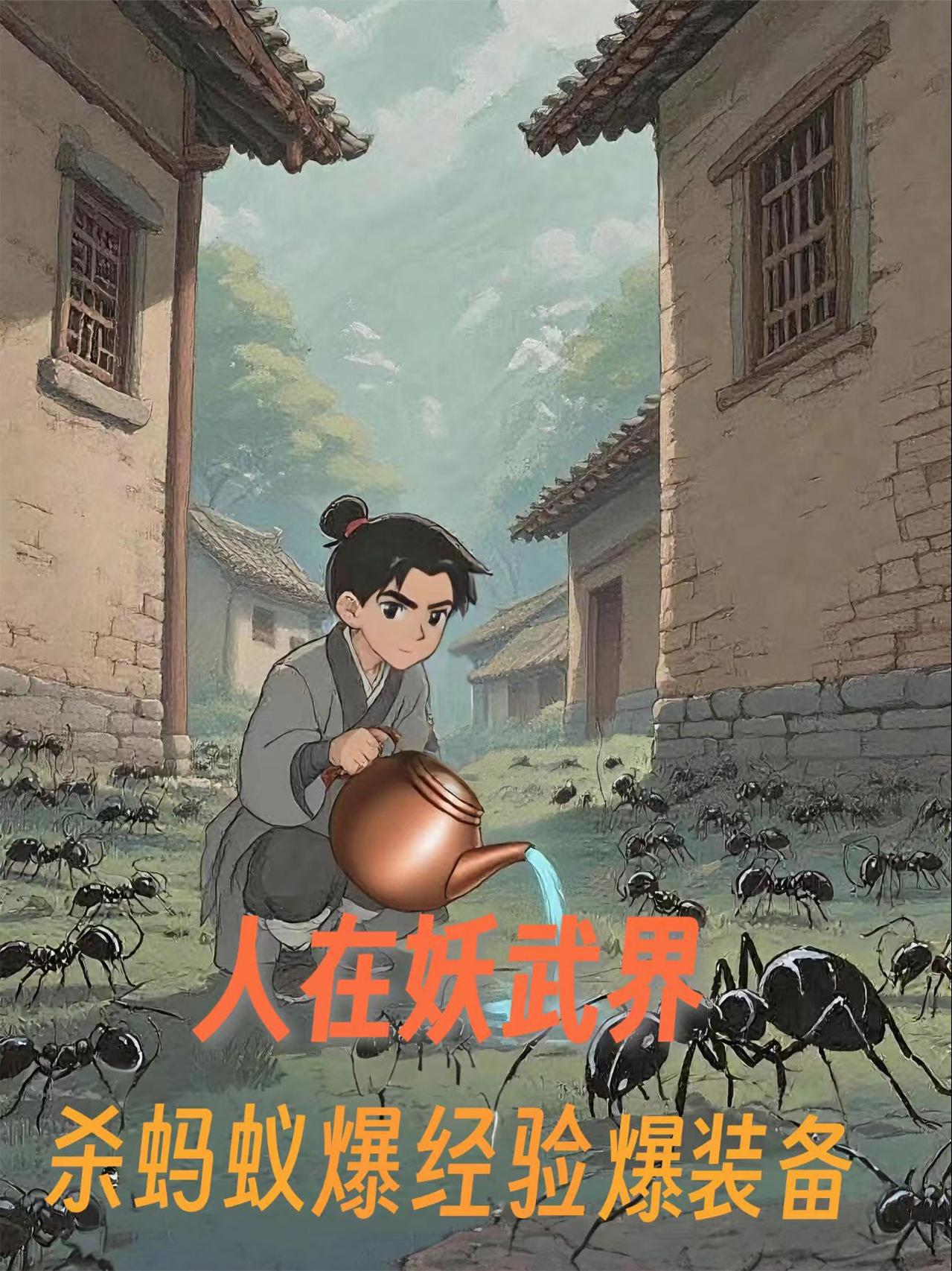 人在妖武界，杀蚂蚁爆经验爆装备