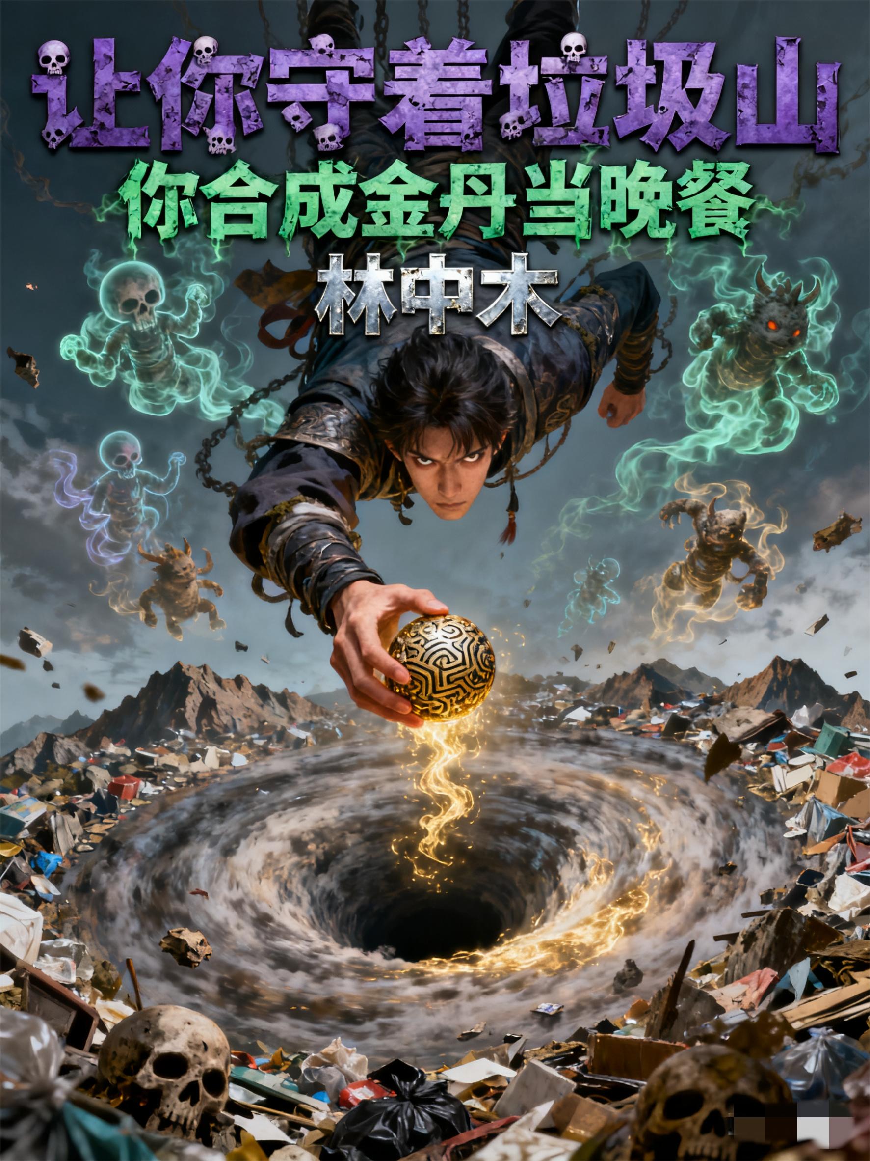 让你守着垃圾山你合成金丹当晚餐