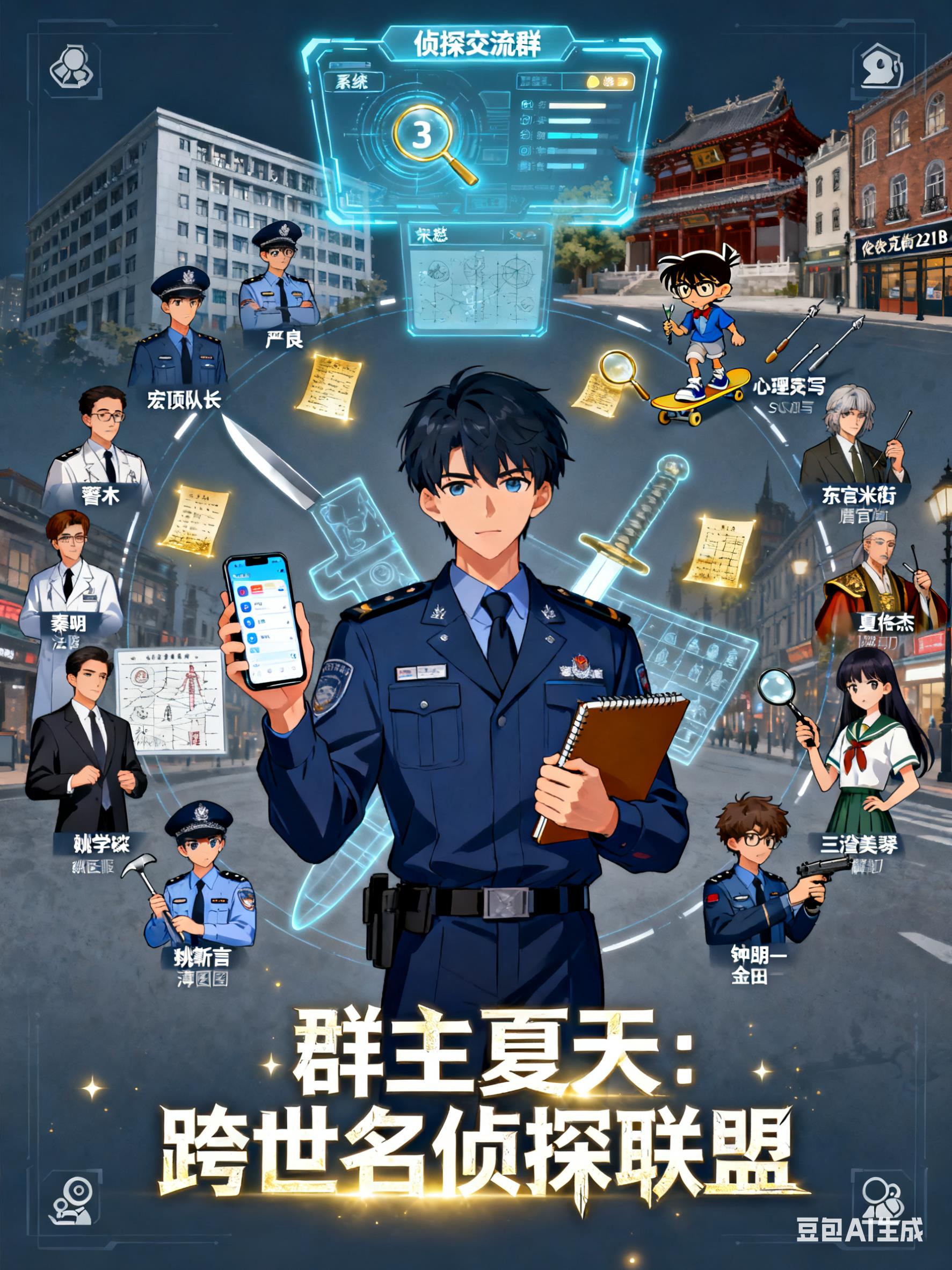 群主夏天：跨世名侦探联盟